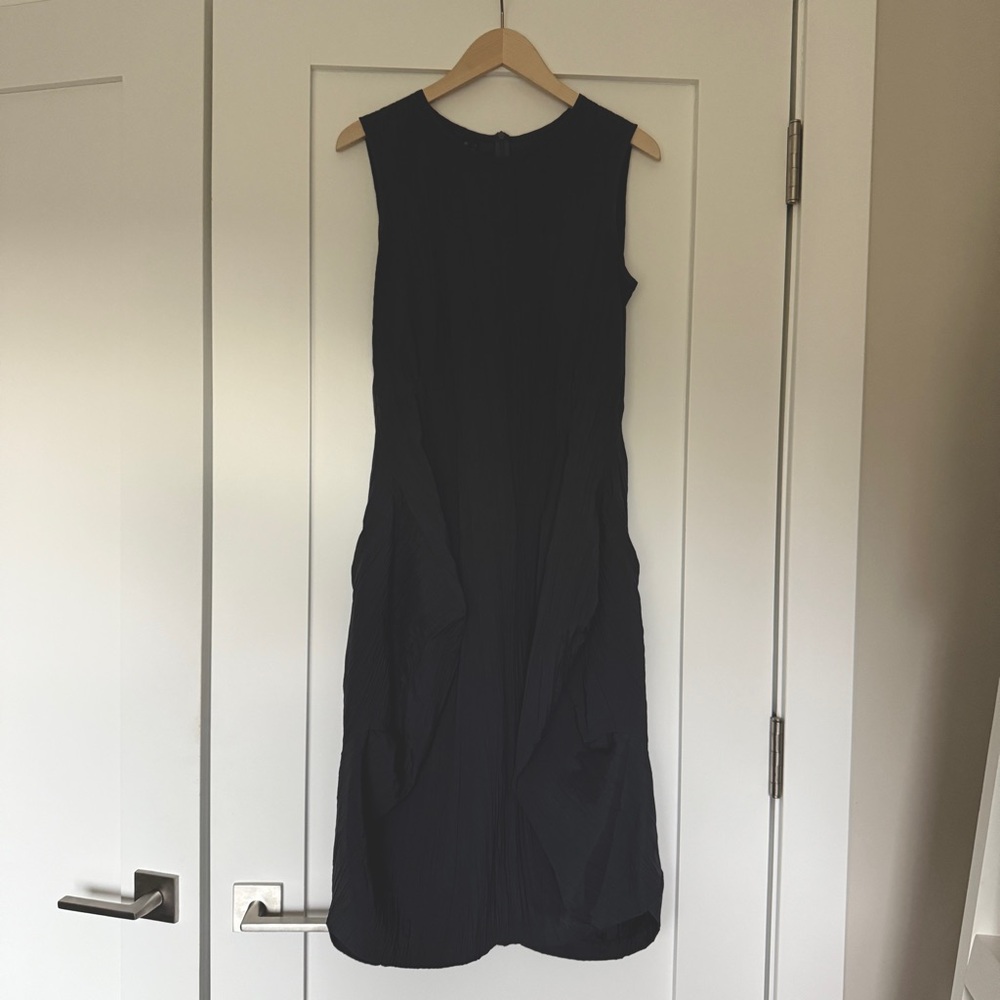 Charcoal Gray Shift Dress from Porto SF